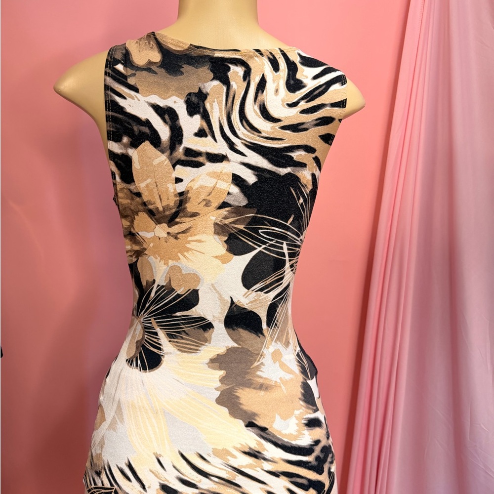 Cache Animal Print Wrap Top - Picture 11 of 12